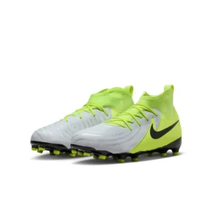 Nike Phantom Luna 2 Academy MG Mad VoltAGe - Metallic Silver/Black/Volt Kids - Image 6