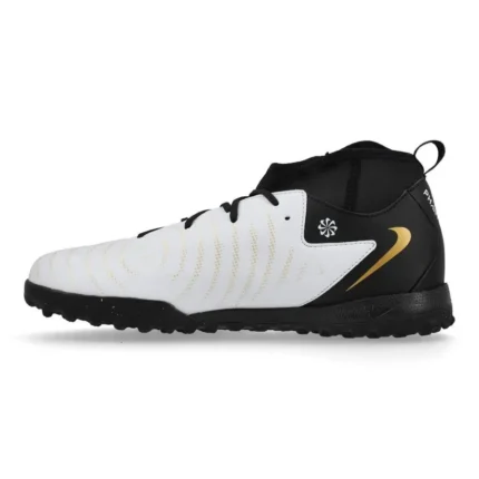 Nike Phantom Luna 2 Academy TF Mad Ready - White/Black/Metallic Gold Coin Kids - Image 2