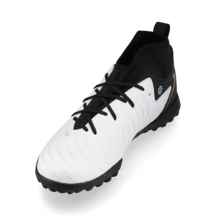 Nike Phantom Luna 2 Academy TF Mad Ready - White/Black/Metallic Gold Coin Kids - Image 3