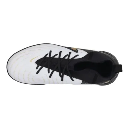 Nike Phantom Luna 2 Academy TF Mad Ready - White/Black/Metallic Gold Coin Kids - Image 6