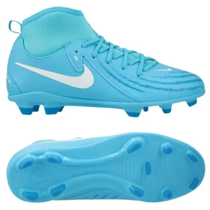 Nike Phantom Luna 2 Club MG Mad Ambition - Blue Fury/White Kids - Image 7