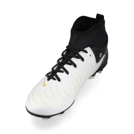 Nike Phantom Luna 2 Club MG Mad Ready - White/Black/Metallic Gold Coin - Image 3