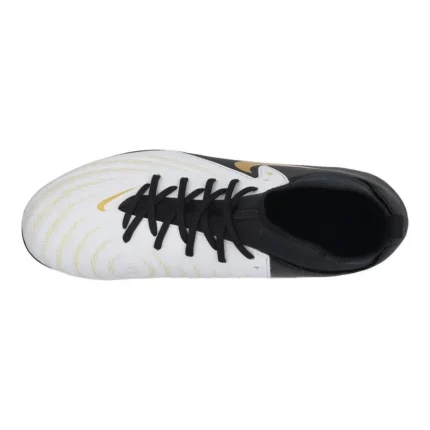 Nike Phantom Luna 2 Club MG Mad Ready - White/Black/Metallic Gold Coin - Image 4