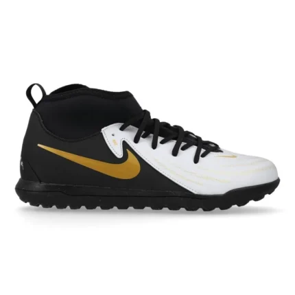 Nike Phantom Luna 2 Club TF Mad Ready - White/Black/Metallic Gold Coin Kids - Image 1