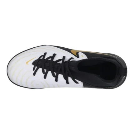 Nike Phantom Luna 2 Club TF Mad Ready - White/Black/Metallic Gold Coin Kids - Image 4