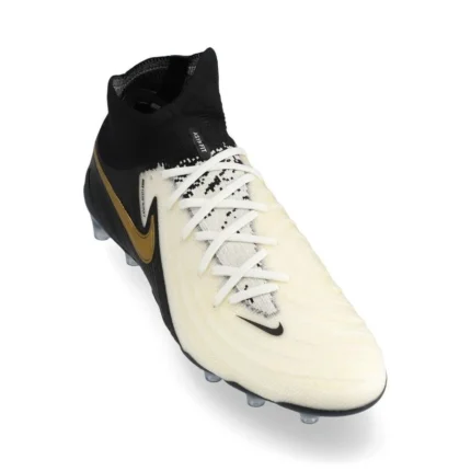 Nike Phantom Luna 2 Elite AG-PRO Mad Ready - White/Black/Metallic Gold Coin - Image 3