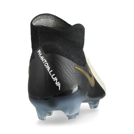 Nike Phantom Luna 2 Elite FG Mad Ready - White/Black/Metallic Gold Coin - Image 4