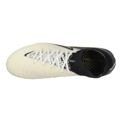 Nike Phantom Luna 2 Elite FG Mad Ready - White/Black/Metallic Gold Coin - Image 8