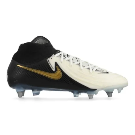 Nike Phantom Luna 2 Elite SG-PRO Player Edition Mad Ready - White/Black/Metallic Gold Coin - Image 1