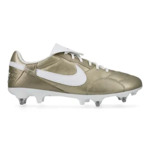 Nike Premier 3 SG-PRO Anti-Clog - Gold/White - Image 1