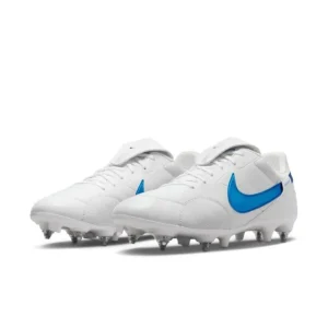Nike Premier 3 SG-PRO Anti-Clog Mad Ambition - White/Signal Blue - Image 4