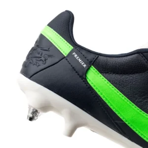 Nike Premier 3 SG-PRO Anti-Clog - Obsidian/Rage Green/Sail - Image 6