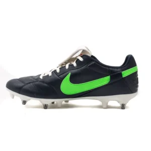 Nike Premier 3 SG-PRO Anti-Clog - Obsidian/Rage Green/Sail - Image 3