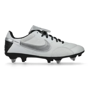 Nike Premier 3 SG-PRO Anti-Clog - White/Silver/Black - Image 1