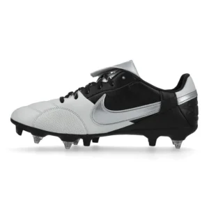 Nike Premier 3 SG-PRO Anti-Clog - White/Silver/Black - Image 3