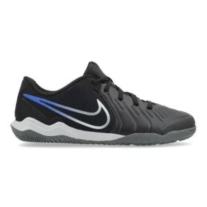 Nike Tiempo Legend 10 Academy IC Shadow - Black/Chrome/Hyper Royal Kids - Image 1