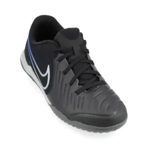 Nike Tiempo Legend 10 Academy IC Shadow - Black/Chrome/Hyper Royal Kids - Image 5