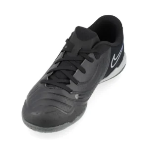 Nike Tiempo Legend 10 Academy IC Shadow - Black/Chrome/Hyper Royal Kids - Image 7