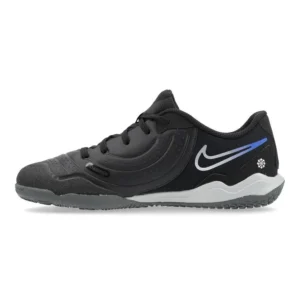 Nike Tiempo Legend 10 Academy IC Shadow - Black/Chrome/Hyper Royal Kids - Image 3