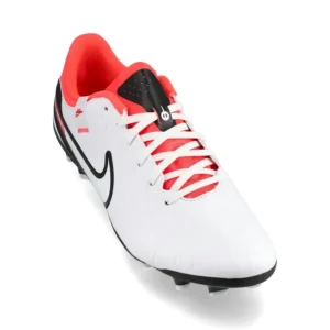 Nike Tiempo Legend 10 Academy MG Ready - White/Black/Bright Crimson - Image 5