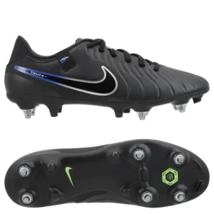 Nike Tiempo Legend 10 Academy SG-PRO Anti-Clog Shadow - Black/Chrome/Hyper Royal - Image 5