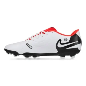 Nike Tiempo Legend 10 Club MG Ready - White/Black/Bright Crimson - Image 3