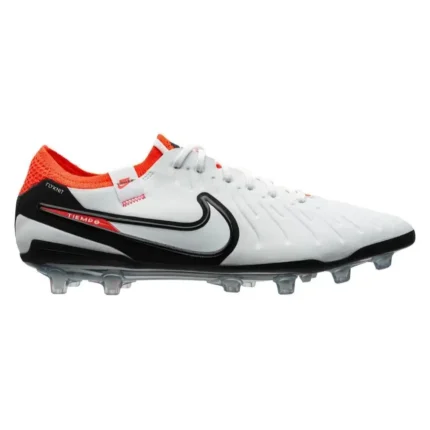 Nike Tiempo Legend 10 Elite AG-PRO Ready - White/Black/Bright Crimson - Image 1