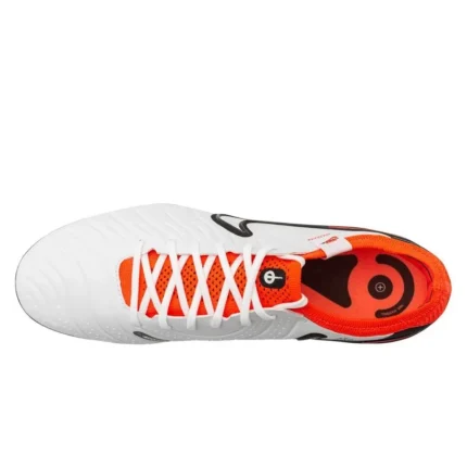 Nike Tiempo Legend 10 Elite AG-PRO Ready - White/Black/Bright Crimson - Image 4