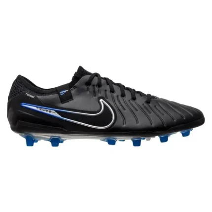 Nike Tiempo Legend 10 Elite AG-PRO Shadow - Black/Chrome/Hyper Royal - Image 1