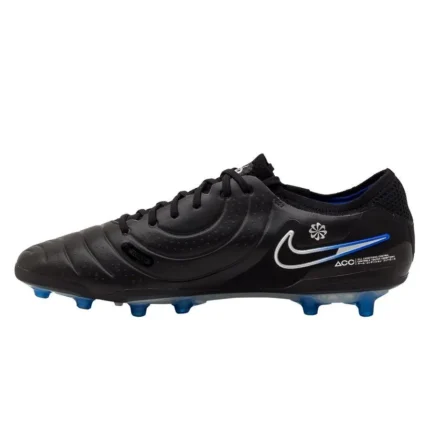 Nike Tiempo Legend 10 Elite AG-PRO Shadow - Black/Chrome/Hyper Royal - Image 3