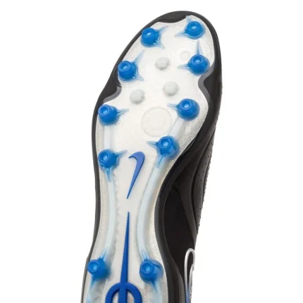 Nike Tiempo Legend 10 Elite AG-PRO Shadow - Black/Chrome/Hyper Royal - Image 9