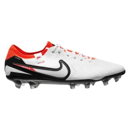 Nike Tiempo Legend 10 Elite FG Ready - White/Black/Bright Crimson - Image 1