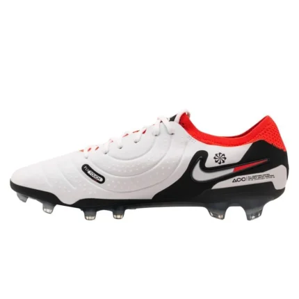 Nike Tiempo Legend 10 Elite FG Ready - White/Black/Bright Crimson - Image 3