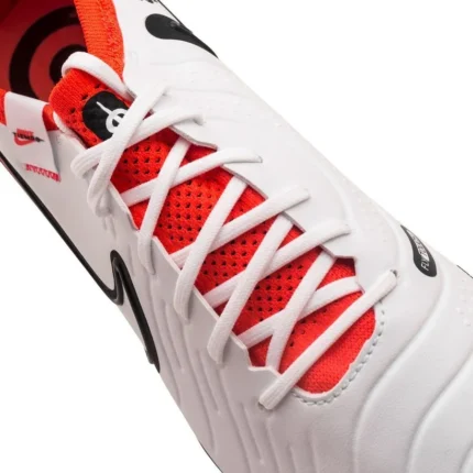 Nike Tiempo Legend 10 Elite FG Ready - White/Black/Bright Crimson - Image 6