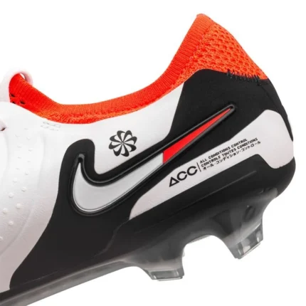 Nike Tiempo Legend 10 Elite FG Ready - White/Black/Bright Crimson - Image 9