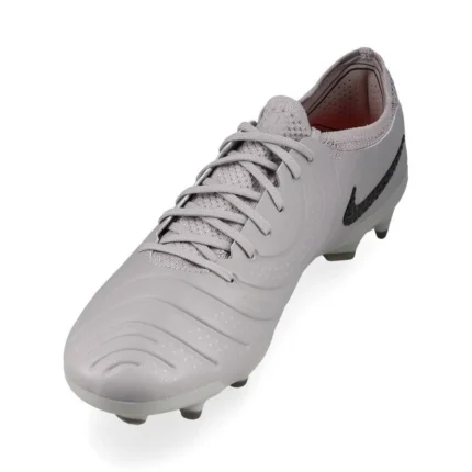 Nike Tiempo Legend 10 Elite FG Rising Gem - Atmosphere Grey/Black - Image 5
