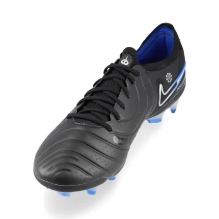Nike Tiempo Legend 10 Elite FG Shadow - Black/Chrome/Hyper Royal - Image 5