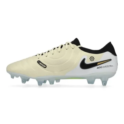Nike Tiempo Legend 10 Elite SG-PRO Anti-Clog Mad Ready - Lemonade/Black/Metallic Gold Coin - Image 3