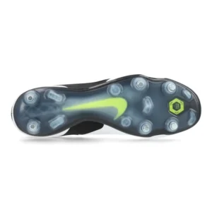 Nike Tiempo Legend 10 Elite SG-PRO Anti-Clog Ready - White/Black/Bright Crimson - Image 2
