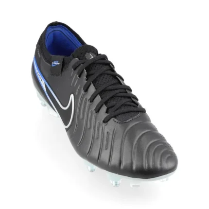 Nike Tiempo Legend 10 Elite SG-PRO Anti-Clog Shadow - Black/Chrome/Hyper Royal - Image 5
