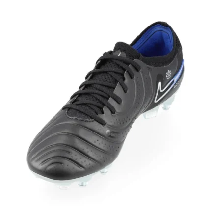 Nike Tiempo Legend 10 Elite SG-PRO Anti-Clog Shadow - Black/Chrome/Hyper Royal - Image 7