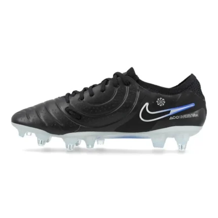 Nike Tiempo Legend 10 Elite SG-PRO Anti-Clog Shadow - Black/Chrome/Hyper Royal - Image 3