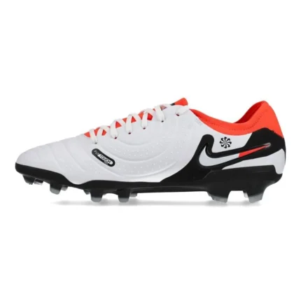 Nike Tiempo Legend 10 Pro FG Ready - White/Black/Bright Crimson - Image 3