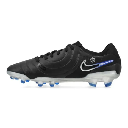 Nike Tiempo Legend 10 Pro FG Shadow - Black/Chrome/Hyper Royal - Image 3