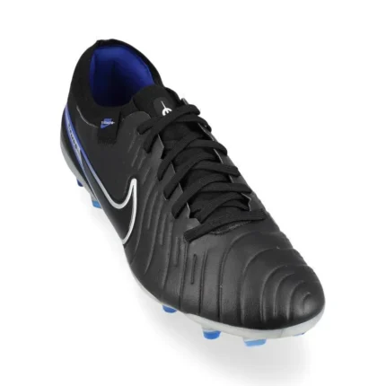 Nike Tiempo Legend 10 Pro FG Shadow - Black/Chrome/Hyper Royal - Image 7