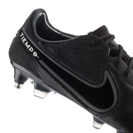 Nike Tiempo Legend 9 Elite SG-PRO Anti-Clog - Black/Dark Smoke Grey/Summit White - Image 7