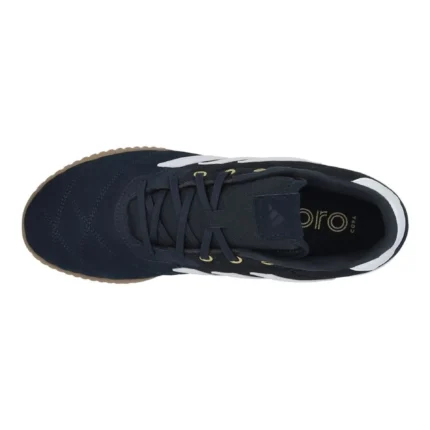 Adidas Copa Gloro IN - Aurora Ink/Footwear White/Gold Metallic - Image 4