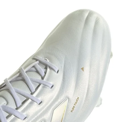 Adidas Copa Pure 2 Elite FG Day Spark - Footwear White/Gold Metallic - Image 4