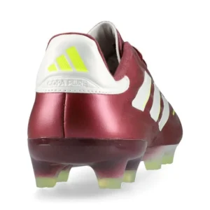 Adidas Copa Pure 2 Elite FG Energy Citrus - Shadow Red/Footwear White/Solar Yellow - Image 6