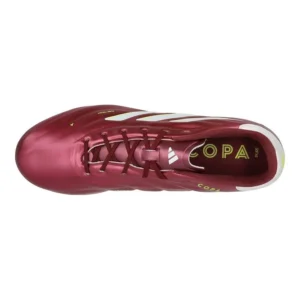 Adidas Copa Pure 2 Elite SG Energy Citrus - Shadow Red/Footwear White/Solar Yellow - Image 3